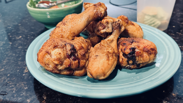 Roasted Curry Chicken Legs