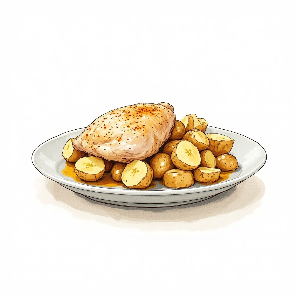 Sheet Pan Chicken and Potatoes